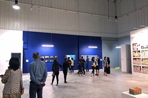 Pop-up Exhibition Walkthrough: Warehouse 47. Evening Notes: Day 2. FIELD MEETING Take 6: Thinking Collections (26 January 2019), in collaboration with Alserkal Avenue, Dubai. Courtesy of Asia Contemporary Art Week (ACAW).